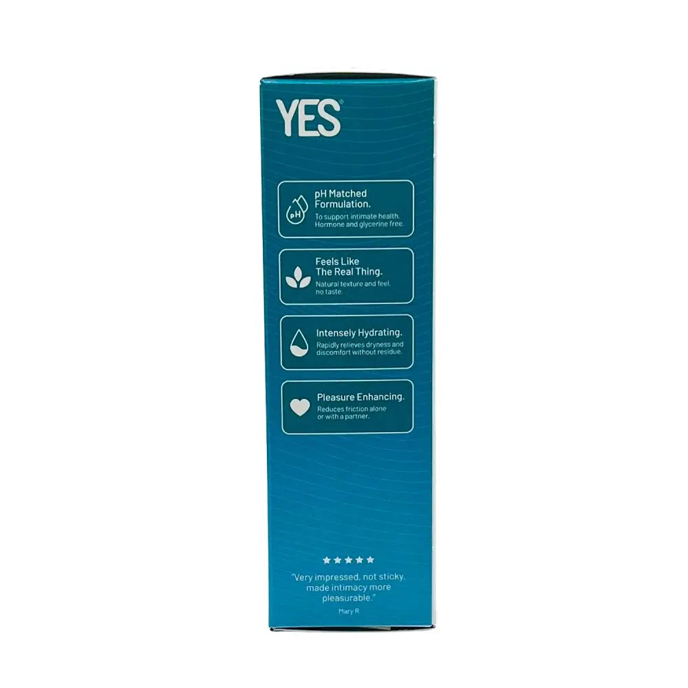 YES Organic Water Based Personal Lubricant-50ml YES