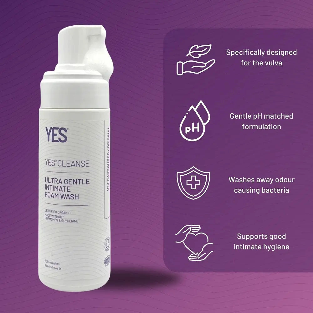 YES Cleanse Intimate Wash-Unfragranced YES