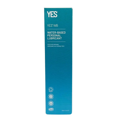 YES Organic Water Based Personal Lubricant-150ml YES