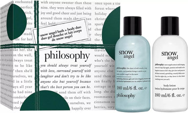 PHILOSOPHY BATH SET: 1 x SNOW ANGEL SHOWER GEL 180ML +  1 x SNOW ANGEL BODY LOTION 180ML Default